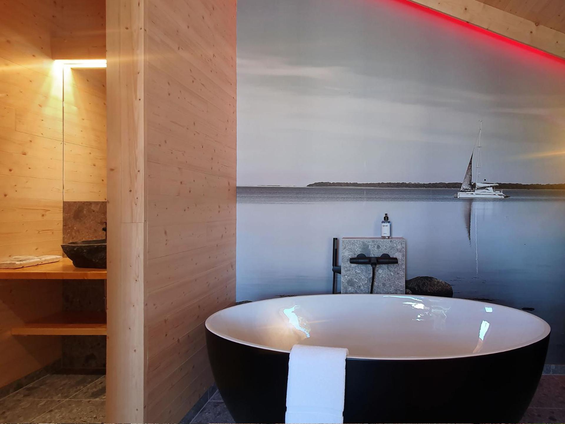 Werder Chalet -- Wolke 7 -- Ostsee-Strand 150M I Sauna I Ekamin I Tiny House Fuer 2 Personen I By "Meyers Am Meer" Boiensdorf 外观 照片