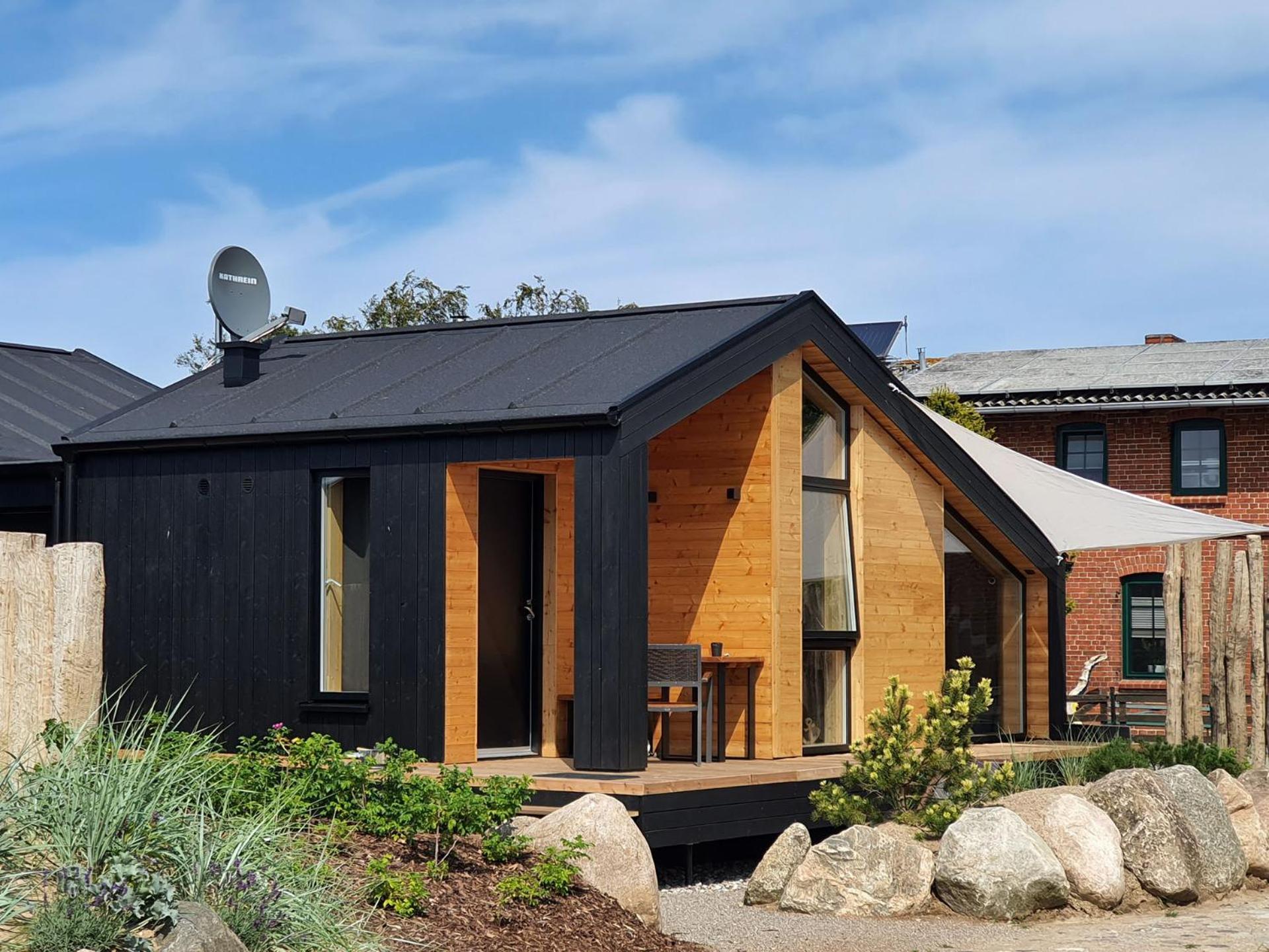 Werder Chalet -- Wolke 7 -- Ostsee-Strand 150M I Sauna I Ekamin I Tiny House Fuer 2 Personen I By "Meyers Am Meer" Boiensdorf 外观 照片